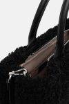 Shopper in eco pelliccia effetto teddy Twinset 3
