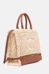 Shopper in eco pelliccia effetto teddy Twinset 3