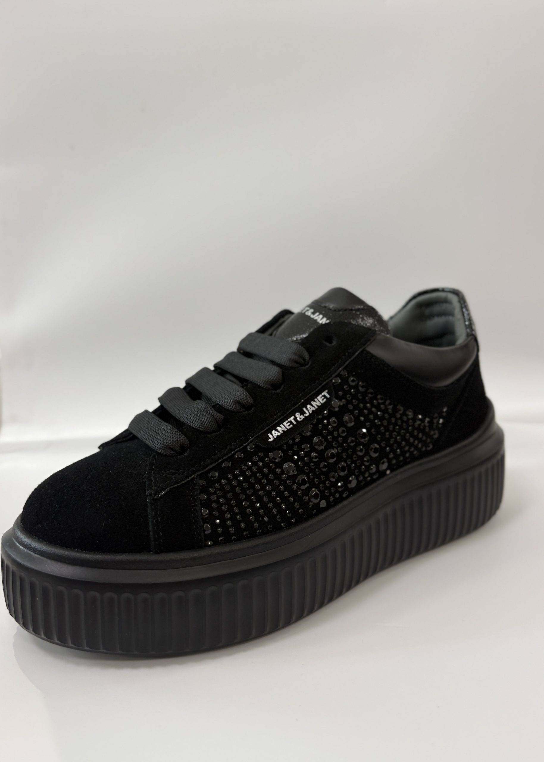Sneakers in pelle con strass Janet & Janet (6) Sneakers in pelle con strass Janet & Janet (6)