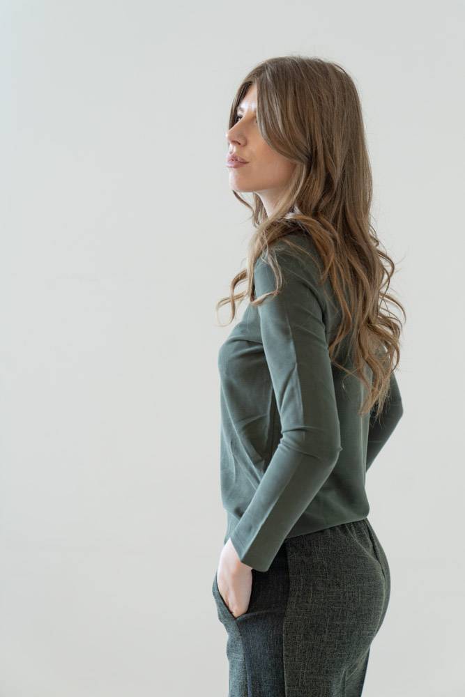 T shirt girocollo manica lunga Diana Gallesi (3) T shirt girocollo manica lunga Diana Gallesi (3)