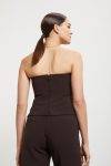 Top bustier con zip Ottod’Ame 0