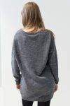 Abito in maglia con applicazioni scollo a V Jijil (6)