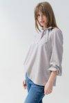Blusa animalier con fiocco GiglioRosso (3)