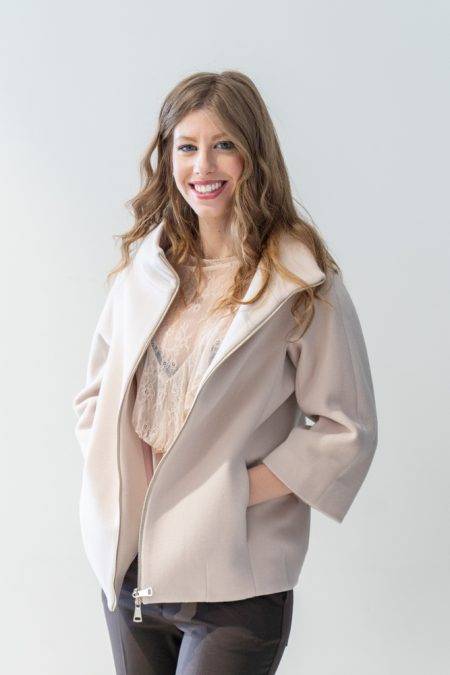 Cappotto corto con zip Chiarulli (2)