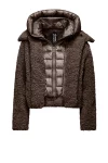 Cappotto corto effetto agnellino Bomboogie 2