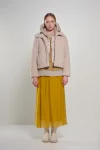 Cappotto corto effetto agnellino Bomboogie 2