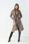 Cappotto lungo doppiopetto in pura lana Chiarulli (8)