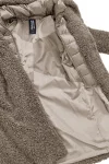Cappotto lungo effetto agnellino Bomboogie 3