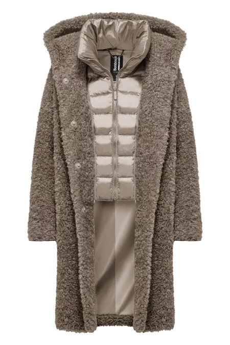 Street One MIDI - Cappotto invernale - grün/verde chiaro screziato