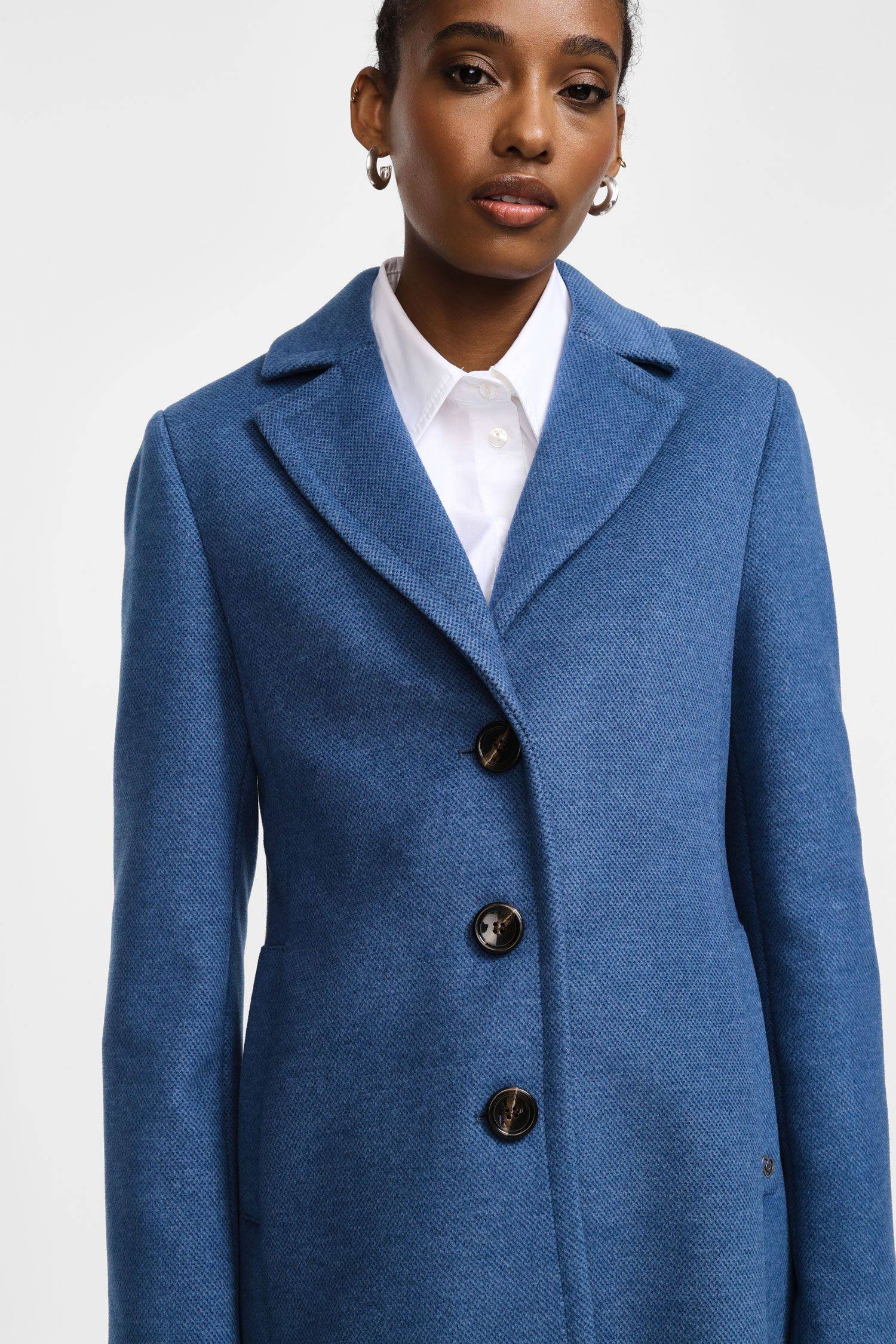 Cappotto monopetto con tasche davanti Please 1 Cappotto monopetto con tasche davanti Please 1