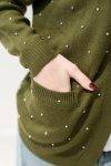 Cardigan con tasche e applicazioni Jijil (4)