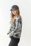 Cardigan lungo animalier Solotre (6)