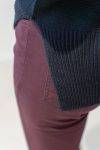 Maglia collo alto pura lana con spacchi Solotre (1)