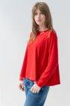 Maglia svasata con perle GiglioRosso