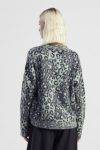 Maglione girocollo stampa animalier Dixie