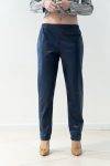 Pantaloni con elastico effetto spalmato GiglioRosso (1)