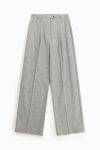Pantaloni gamba larga con pinces Imperial