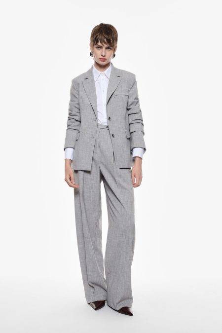 Pantaloni gamba larga con pinces Imperial