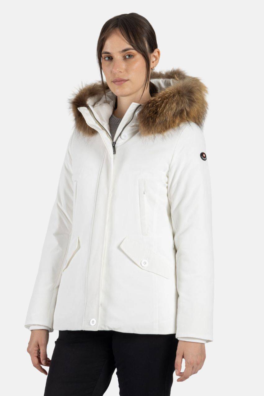 Parka corto imbottito in vera piuma Canadiens Parka corto imbottito in vera piuma Canadiens