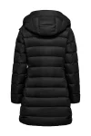 Piumino lungo in nylon stretch con cappuccio Bomboogie 3