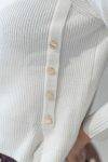 Pullover con collo alto a coste Diana Gallesi (5)