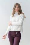 Pullover con collo alto a coste Diana Gallesi (5)