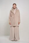 Cappotto lungo di pelliccia sintetica Bomboogie
