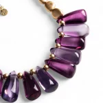 Collana girocollo con pietre in resina Mya Accessories