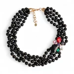 Collana girocollo multifilo con sfere Mya Accessories
