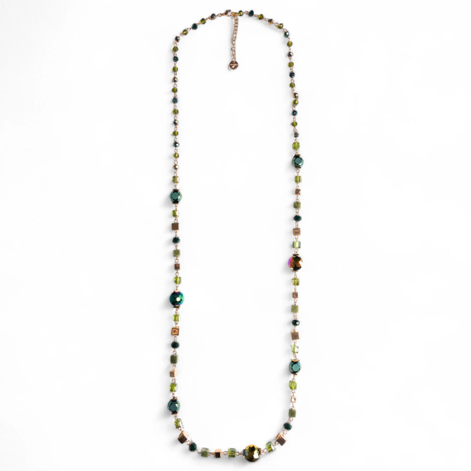Collana lunga con pietre in vetro Mya Accessories Collana lunga con pietre in vetro Mya Accessories