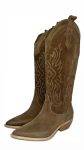 Texano in camoscio ricamato Ovyé (1)