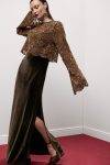 Abito lungo con blusa in pizzo Dixie 0