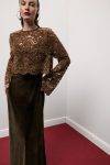 Abito lungo con blusa in pizzo Dixie 0