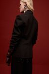 Blazer monopetto con revers paillettes Imperial
