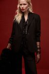 Blazer monopetto con revers paillettes Imperial