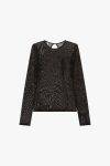Blusa in velluto e micro paillettes Imperial 0