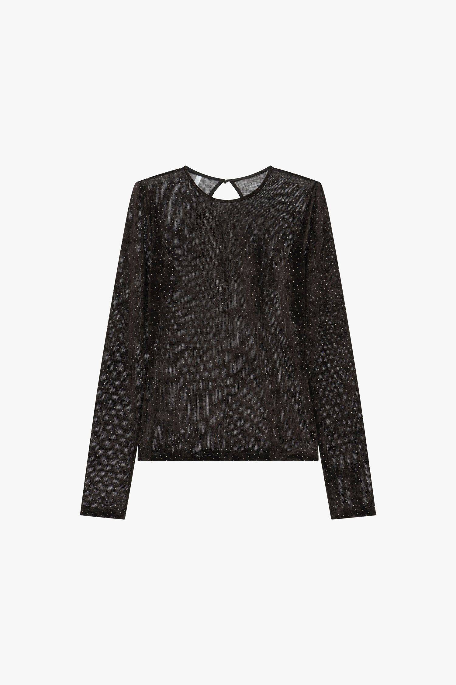 Blusa in velluto e micro paillettes Imperial 2 Blusa in velluto e micro paillettes Imperial 2