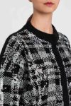 Cardigan check con paillettes Twinset Actitude