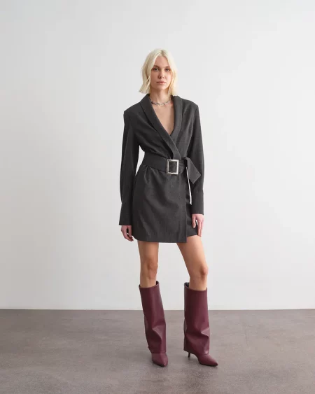Mini dress con maxi cintura Jijil