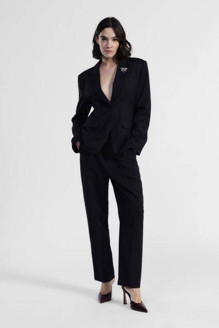 Pantaloni con gamba dritta e pinces Dixie