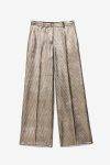 Pantaloni dritti in velluto a coste laminato Ottod’Ame