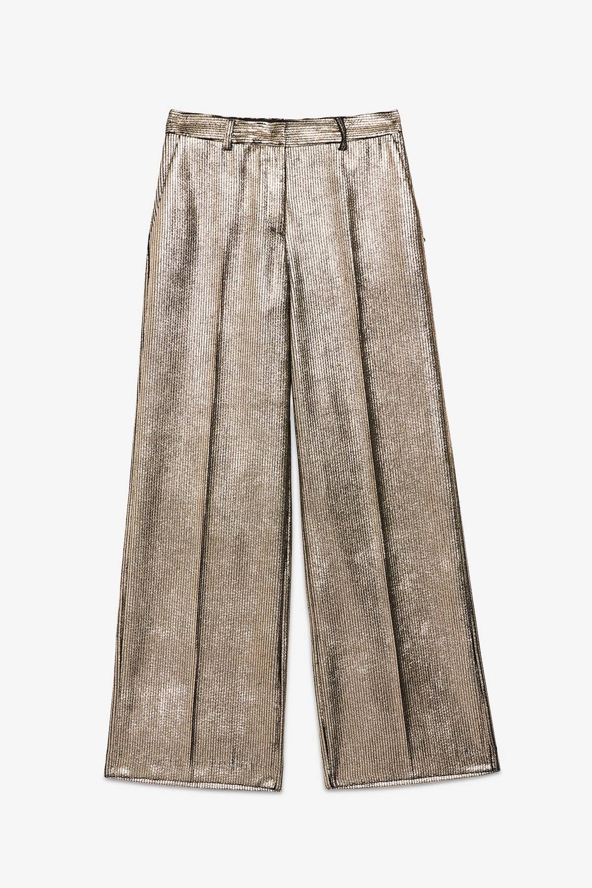 Pantaloni dritti in velluto a coste laminato Ottod’Ame 3 Pantaloni dritti in velluto a coste laminato Ottod'Ame 3