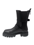 Anfibio in pelle con fibbie Jeannot