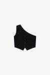 Gilet monospalla con bottoni Imperial