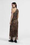 Gonna lunga stampa animalier vita alta Dixie