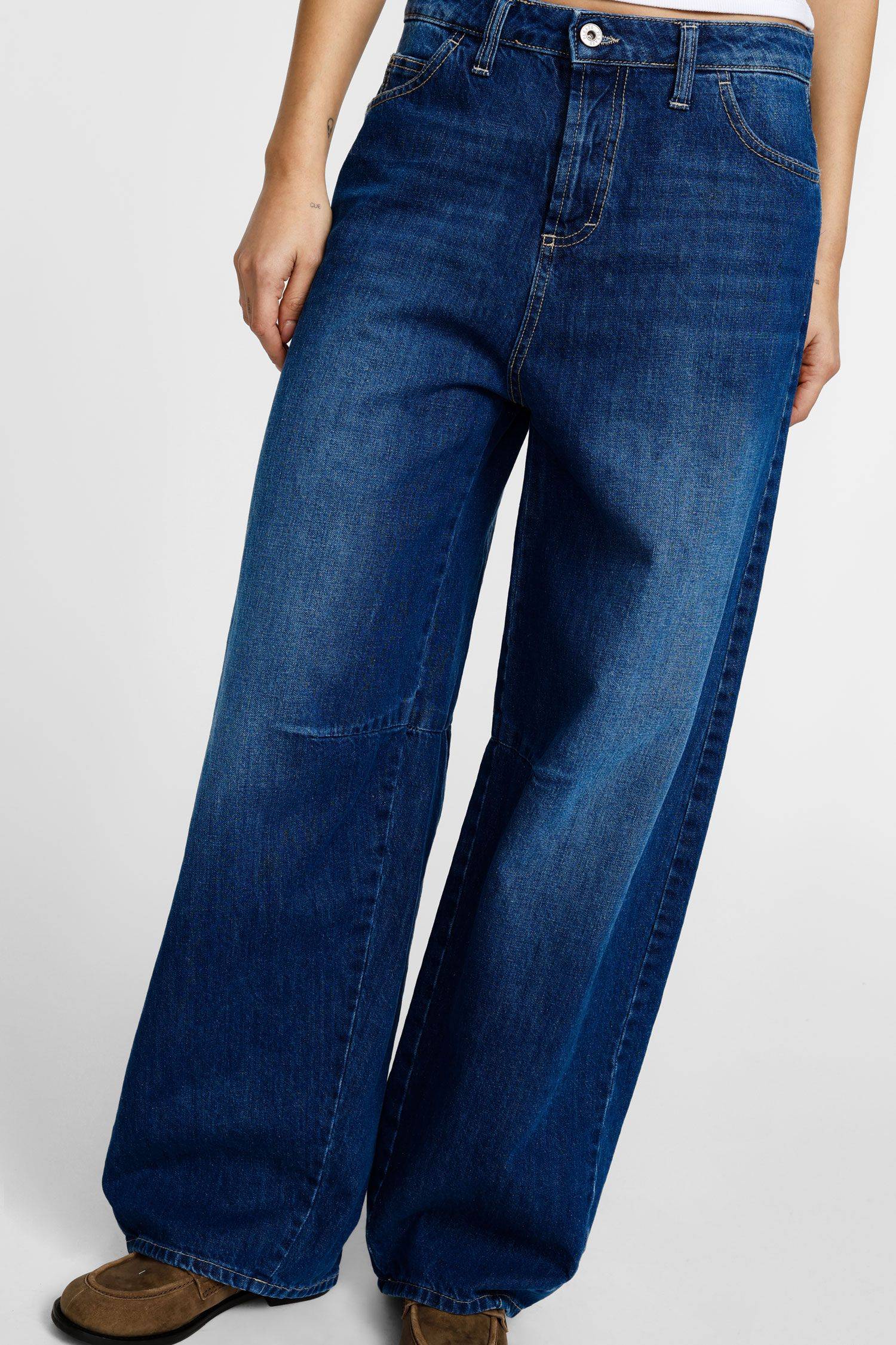 Jeans wide leg vita alta Please 1 Jeans wide leg vita alta Please 1
