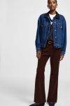 Pantaloni flare in velluto a coste Please 0