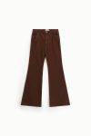 Pantaloni flare in velluto a coste Please 0