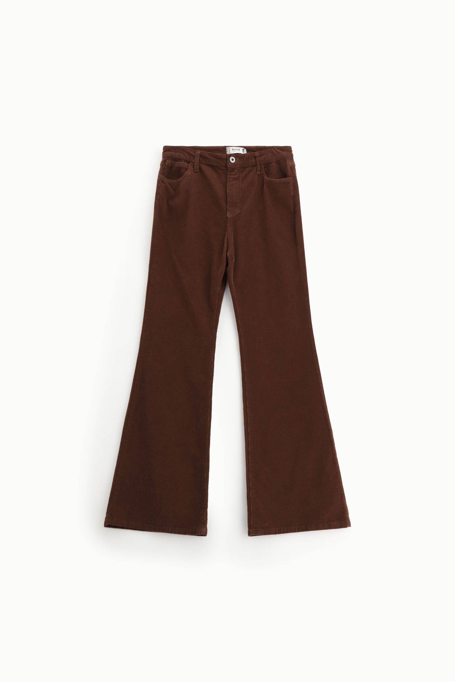 Pantaloni flare in velluto a coste Please 2 Pantaloni flare in velluto a coste Please 2