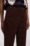Pantaloni flare in velluto a coste Please 0
